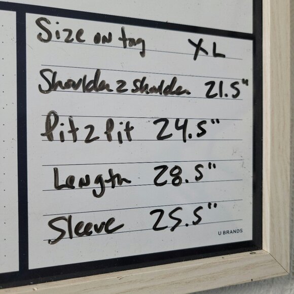 Vtg American Eagle shirt rugby polo men's size XL green grey retro stripe collar - Picture 10 of 10